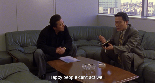 Happy people can’t act well