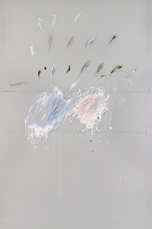 razorshapes:Cy Twombly - Nine Discourses on Commodus “The cycle is based on cruelty, madness and eve