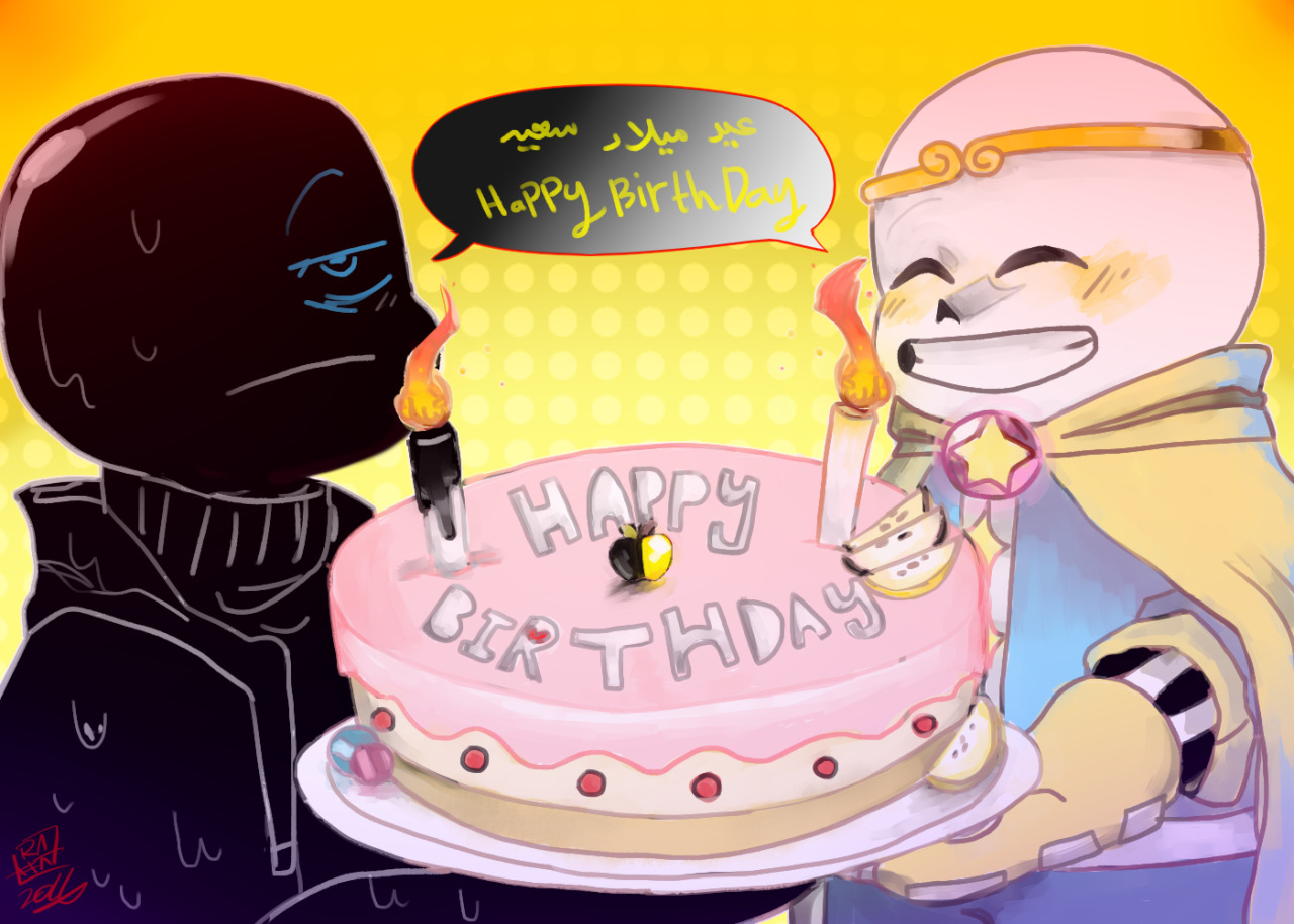 Dream and nightmare sans. Happy birthday joku.