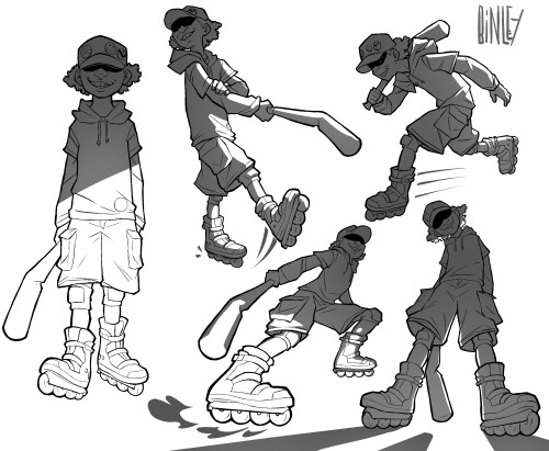 Little Slugger From Paranoia Agent. If You Havent Seen This Show I Would Highly Recommend It! 