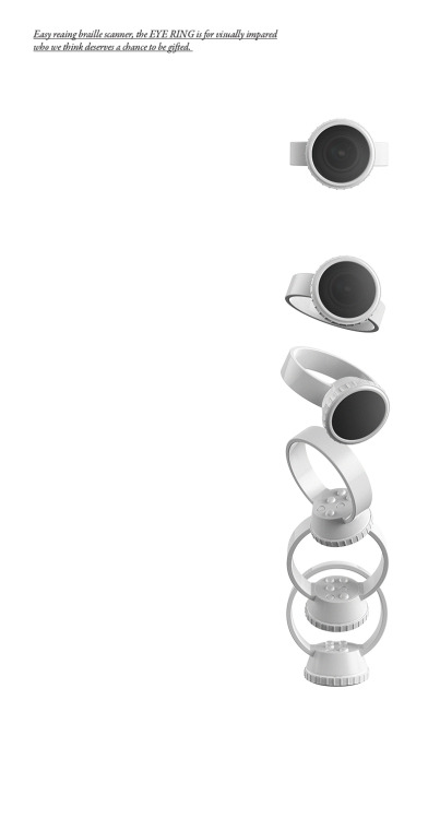 martinekenblog:Eye Ring is more than just a ring.Designed a few years ago by Korean designer Jeong Y