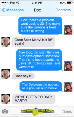 textsfromsuperheroes:  Happy Back To The Future Day! 