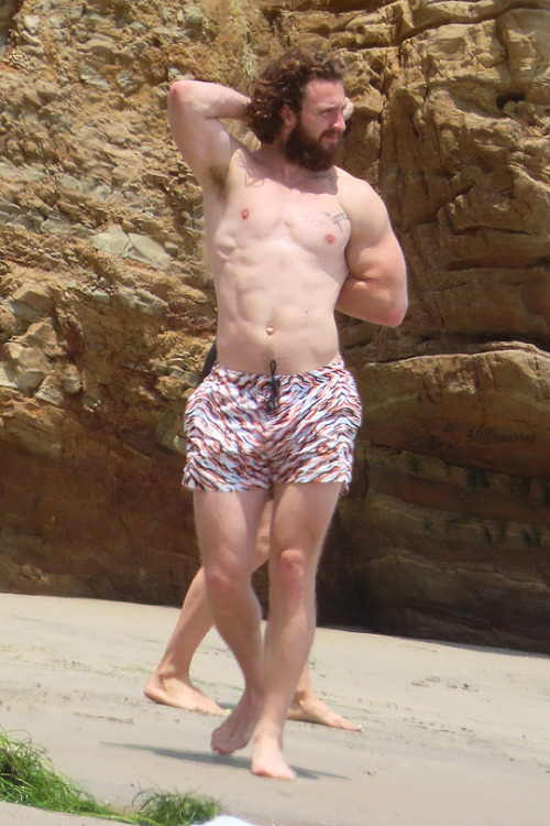 zacharylevis:  AARON TAYLOR-JOHNSON2021 | on the beach in Malibu, California (July 25)