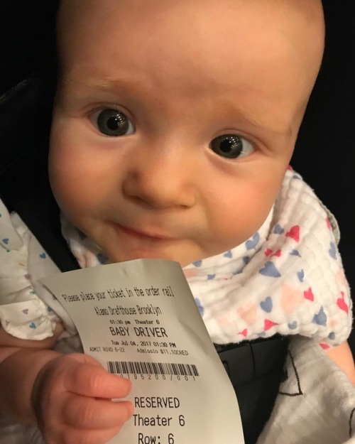 jimforce:  Baby goes to the movies