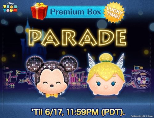 PARADE LUCKY TIME AGAIN!! Good luck! :D