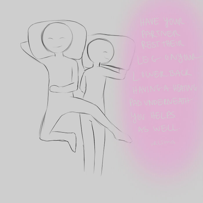 urltima:  I find myself sometimes getting really uncomfortable sleeping with someone