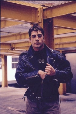 00javierbardem:Young badass Javier!!  Credit