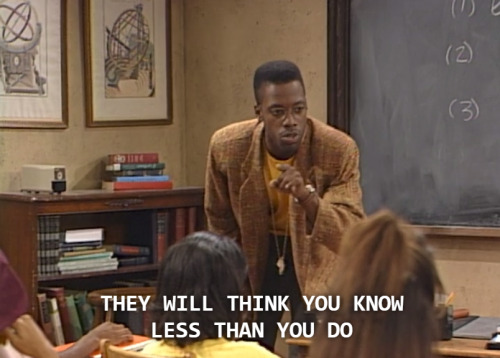 andcombust:A Different World, 1991But what’s crazy is that it’s really not a different world at all. Many of us are still dealing with the same problems our parents dealt with over twenty years ago. And this is why we still need shows like this; because