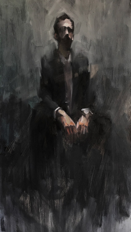 Alisher Kushakov aka Кушаков Алишер aka Alish (Russian, b. 1988, Jizzakh, Uzbekistan) - Cold Portrai