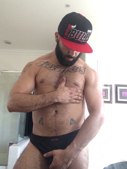 bigdzaddy:  Furry Zaddy with yummy pits 😋