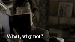sherlockedpotter:  #I love Sherlock’s facial expression in the last gif. #You can see that little smile that’s playing at his lips. #He’s probably thinking “Oh, John, you amuse me, John. #You most definitely are a conductor of light, John. #You