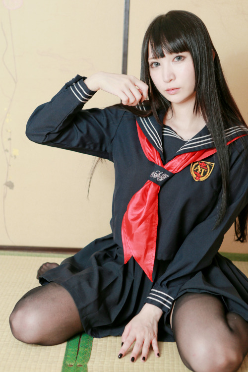 Cute Cosplay Girl Lecha [School Girl Uniform] 1-15
