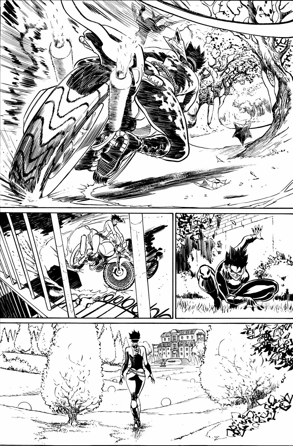 comicbookwomen:  Guillem March unused pages from one of his Catwoman issues. 