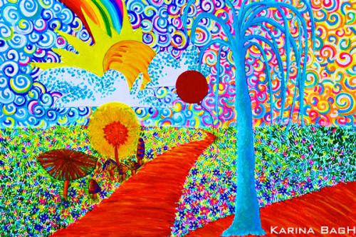 burning-in-the-smoke:  Done by psychedelic artist Karina Bagh “Hey i’m Karina, I’m selling my artwork, so message me on facebook if you’re interested!"  PRETTY PLEASE like her on facebook B)  and if you want, i’m new to twitter, if