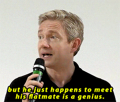 phqyd-roar:rominatrix:Martin Freeman on John Watson [source]YES HE THE MAN Can we get an adaption wh