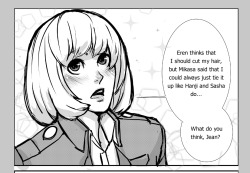 &ldquo;WILL THERE BE SHOUJO ARMIN,&rdquo; THEY ASKED.  AHA. AHAHA. AHAHAHAHA. 