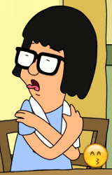 eroticfriendfictions:  Tina Belcher + emojis [insp.] 