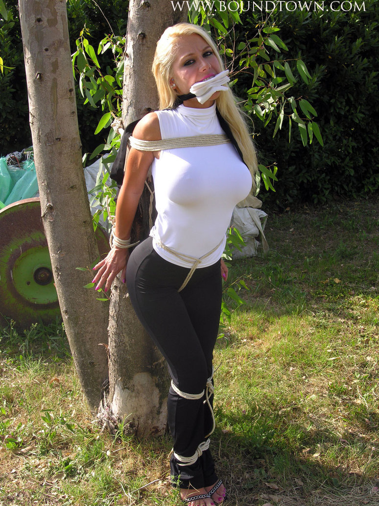 glovedandbound:  Kidnapped in Farm by JungleBabe3325