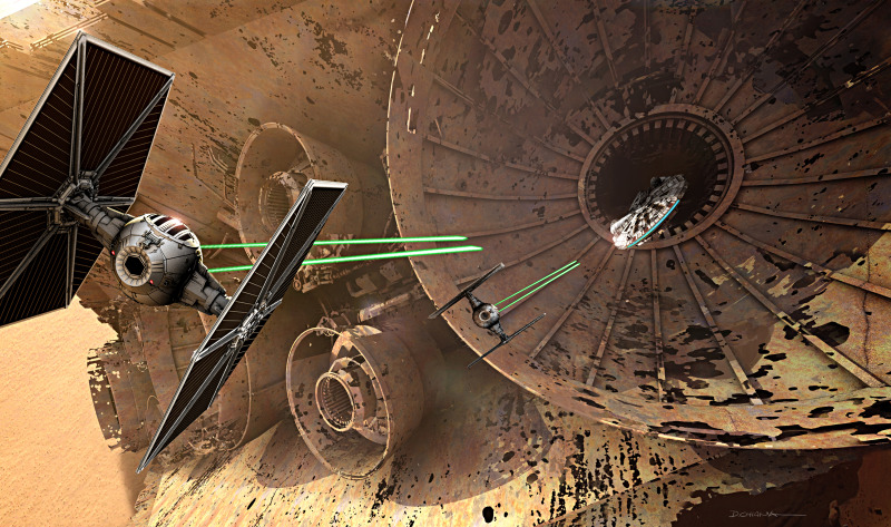 humanoidhistory:  Doug Chiang concept art for Star Wars: The Force Awakens. (io9)