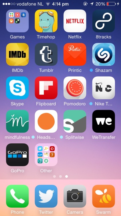 laurenhannahblog:All My iPhone Apps - April 2015 Update (★ marks a favourite)Someone reminded me tha