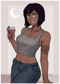 iahfy: some korra again 👀🍬 variations @ patreon 