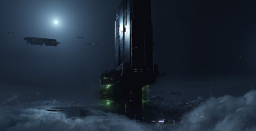 The fantastic futuristic sci-fi themed artworks of Brandon Gobey - www.this-is-cool.co.uk/th