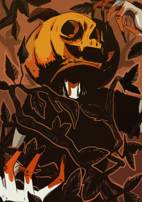 pizzapam:  Out here in the pumpkin patch beneath the dirt I hide