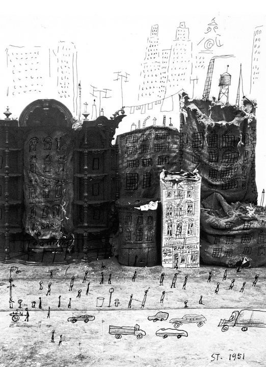 fiore-rosso:  saul steinberg. 