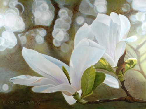 frank-rosenzweig:“Magnolia” rust and oil on canvas, 78.7&quot; x 59.1&quot; / 20