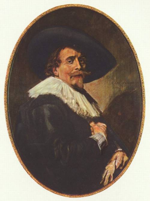 Portrait of a Man, 1638, Frans HalsMedium: oil,panel