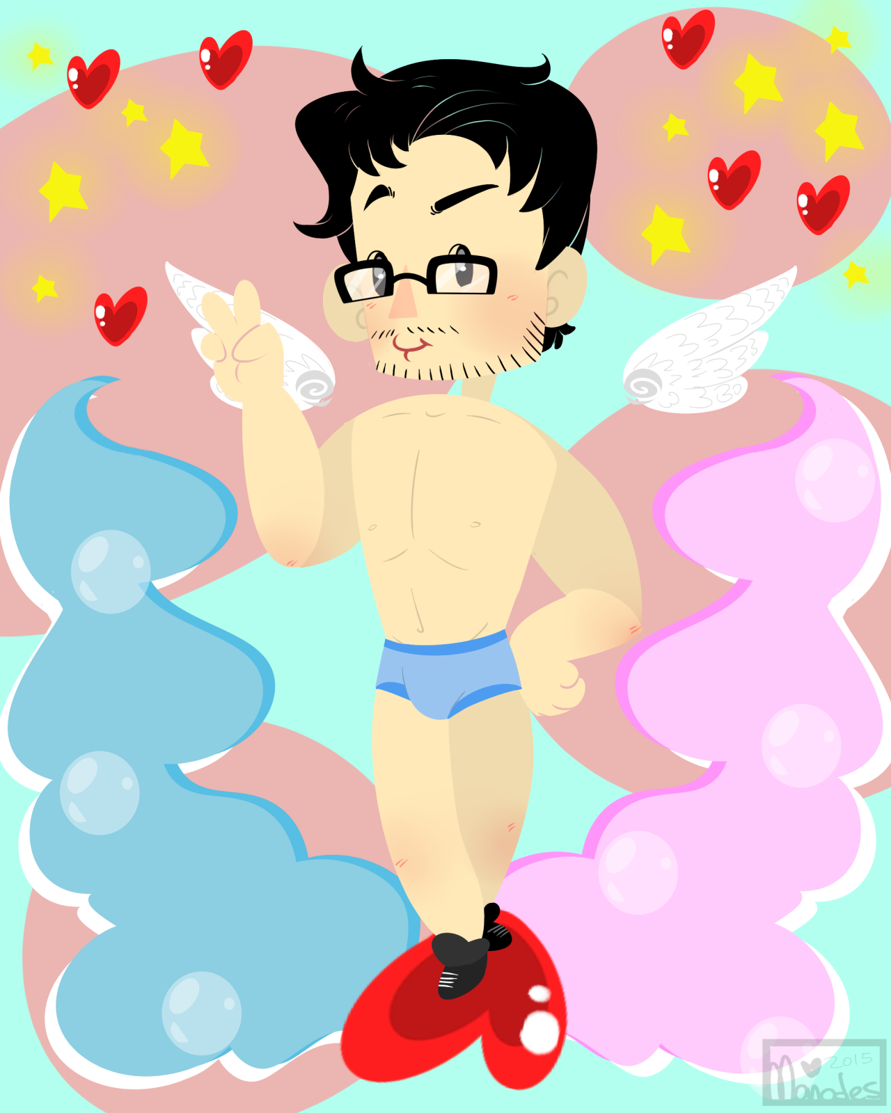 monodes:  shitty fanart of the “First Person Lover&ldquo; video…or whatever
