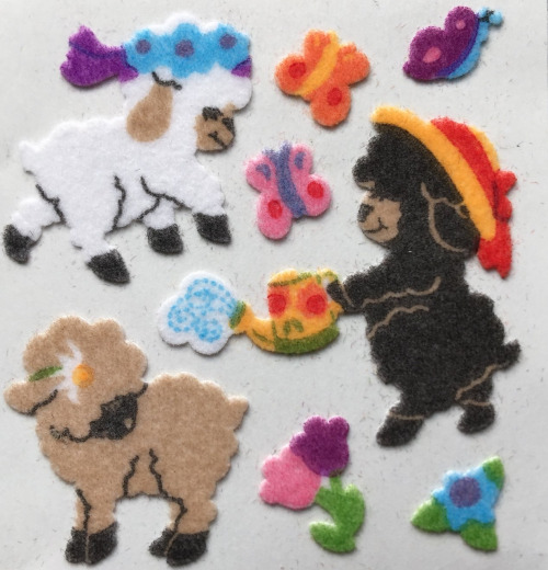 SANDYLION LAMB STICKERS