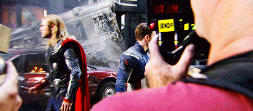 I had seen the film “Thor”, but I had never seen him in person with the whole