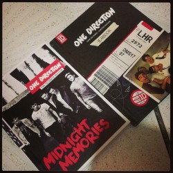 Ya tengo #midnightmemories #perfect #love #zayn #louis #harry #niall #liam #OMG