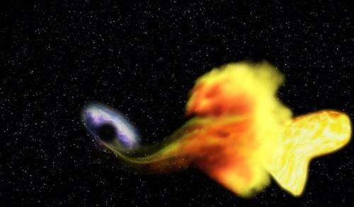 the-future-now:  Scientists may have learned how to photograph black holes Pictures of black holes are usually like the above three: Colorful artists renderings. But not a team of MIT minds have devised a way to see them with the Event Horizon Telescope.