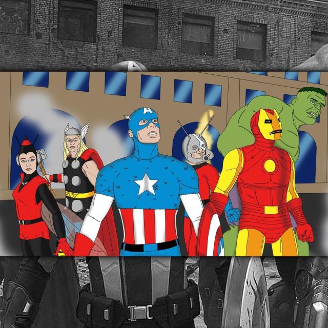 Avengers Assemble - Comic Version Had to swish out Hawkeye and Black Widow with Ant-Man and The Wasp to match the original line-up (if you ignore the small detail that Hulk left the team right before Cap was discovered) . #avengers #avengersassemble #avengersfanart #marvel #marvelfanart #captainamerica #captainamericafanart #steverogers #ironman #ironmanfanart #tonystark #hulk #hulkfanart #brucebanner #thor #thorodinson #thorfanart #antman #antmanfanart #hankpym #thewasp #wasp #waspfanart #janetvandyne #comicbooks #fanart #comicversion #photoshop #digitalart #digitalillustration  (på/i Marvel Universe) https://www.instagram.com/p/CZR1c1XsUe7/?utm_medium=tumblr #avengers#avengersassemble#avengersfanart#marvel#marvelfanart#captainamerica#captainamericafanart#steverogers#ironman#ironmanfanart#tonystark#hulk#hulkfanart#brucebanner#thor#thorodinson#thorfanart#antman#antmanfanart#hankpym#thewasp#wasp#waspfanart#janetvandyne#comicbooks#fanart#comicversion#photoshop#digitalart#digitalillustration
