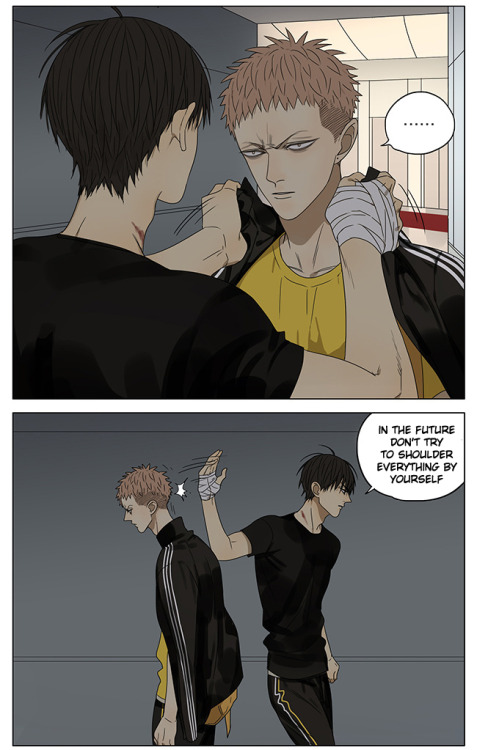 Old Xian update of [19 Days] “going home”, translated by Yaoi-BLCD.Previously, 1-54 with art/ /55/ /56/ /57/ /58/ /59/ /60/ /61/ /62/ /63/ /64/ /65/ /66/ /67/ /68, 69/ /70/ /71/ /72/ /73/ / 74/ /75, 76/ /77/ /78/ /79/ /80/ /81/ /82/ /83/ /84/ /85/