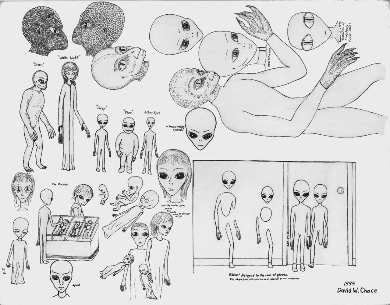 larger-universe:Some pages out of the book ” A Visual Guide to Alien Beings”