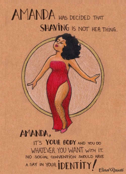inkahootz18: littlebluboxx:  silentauroriamthereal:  nofreedomlove:          Source “Image Credit: Carol Rossetti When Brazilian graphic designer Carol Rossetti began posting colorful illustrations of women and their stories to Facebook, she had no
