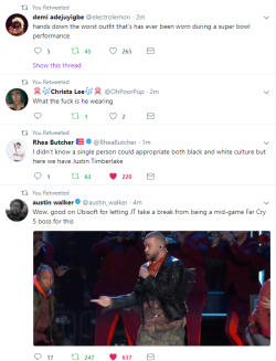 roguesquirrel:my entire twitter timeline is just roasting justin timberlake right now