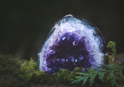 tuaari:my mini amethyst cathedral ♥