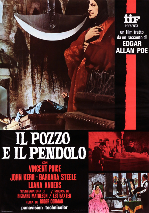 rarecultcinema:Pit and the Pendulum (1961) 