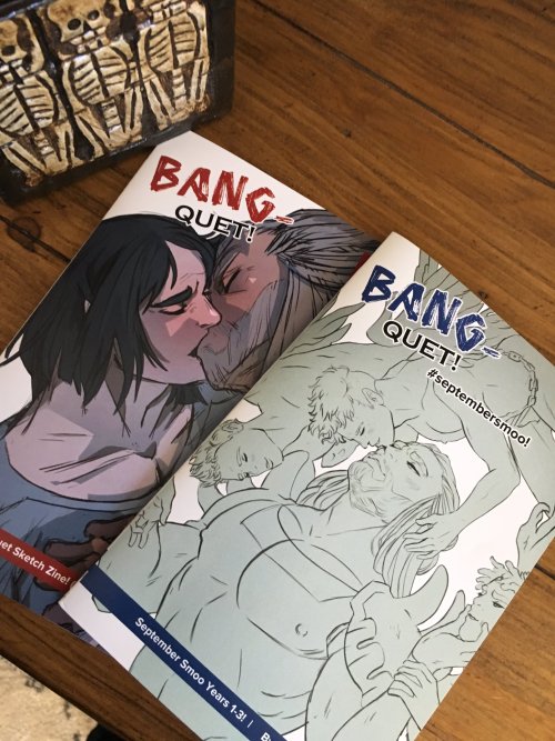 Proofs are in for BANG-quet September Smoo! This is a collection ALL of my SeptemberSmoo pieces from