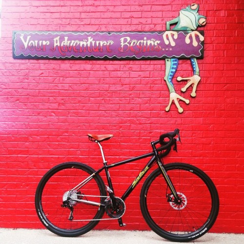 codysovis:  This is REAL! @salsacycles #vaya heading out the door. One of the coolest builds we have