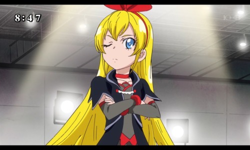 everythings-again:  - DokiDoki! Precure 15 Screens - 01à07 - Regina-chan enfin au devant :p