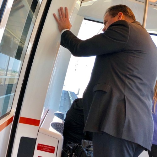 daddiesonthego: Sky Train Phone Call Daddy wants to make sure his wedding ring touches all the diffe