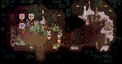 Hot Spring Farm Cave is Released.DOWNLOADStay comfy and safe in your cave life, and everything will 