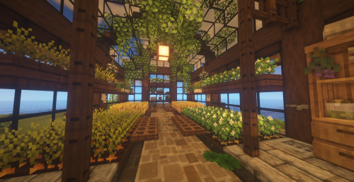 i built a greenhouse! the exterior isnt finished yet though