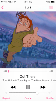 thelandofdisney:  My Favorite Disney Songs