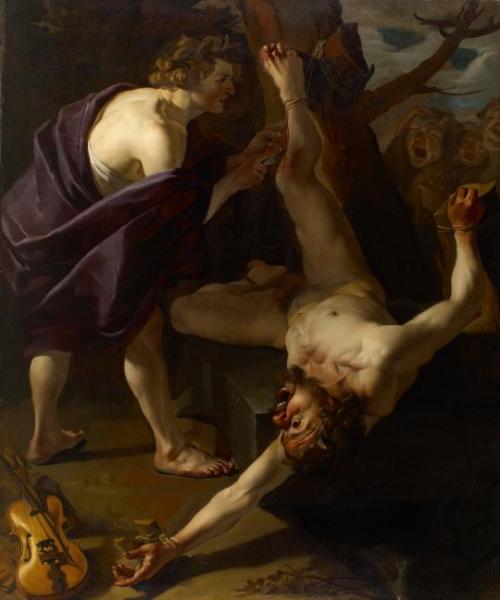 Apollo Flaying Marsyas Dirck van Baburen, c. 1623 Oil on Canvas